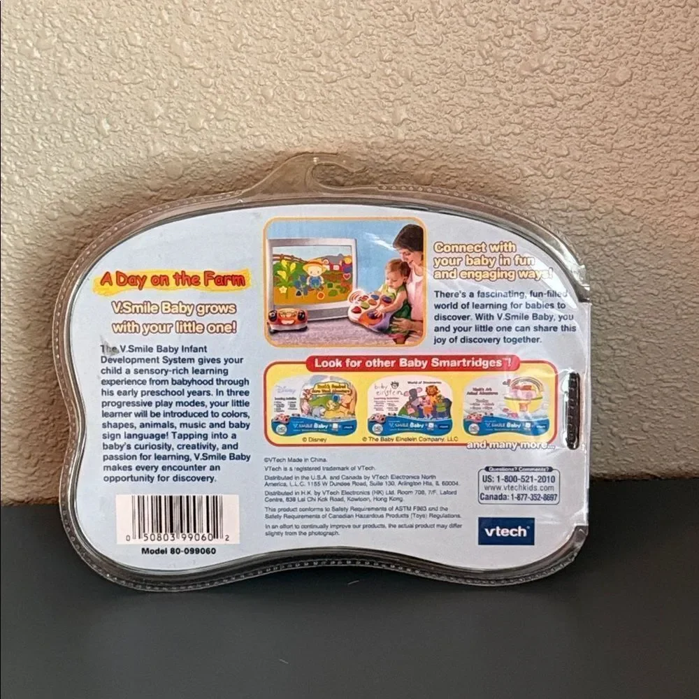 VTECH V. Smile Baby A Day On The Farm Sealed Cartridge *NEW*